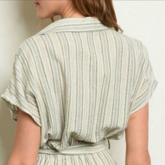 Lelis Romper Plaid Style  - Picture 3 of 16